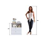 Quarto De Bebê Completo E Berço 3 Em 1 C/ Colchão Inmetro La0