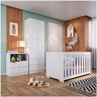 Quarto De Bebê Completo E Berço Com Colchão Certificado Inmet