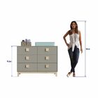 Quarto De Bebê Completo Eleva 3 Portas 8 Gavetas Gianduia Tra