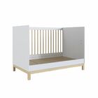 Quarto De Bebê Completo Eleva 4 Gavetas 1 Prateleira Branco -