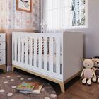 Quarto De Bebê Completo Favo De Mel 1 Porta 4 Gavetas Branco