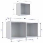 Quarto De Bebê Completo Favo De Mel 1 Porta 4 Gavetas Branco