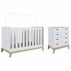 Quarto De Bebê Completo Favo De Mel 4 Gavetas Branco Fm030 –