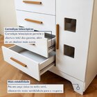 Quarto De Bebê Completo Gêmeos Com Guarda-roupa, 2 Berços E C