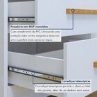 Quarto De Bebê Completo Gêmeos Com Guarda-roupa, 2 Berços E C