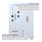 Quarto De Bebê Completo Gêmeos Com Guarda-roupa, 2 Berços E C