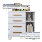 Quarto De Bebê Completo Gêmeos Com Guarda-roupa, 2 Berços E C