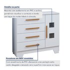 Quarto De Bebê Completo Gêmeos Com Guarda-roupa, 2 Berços E C