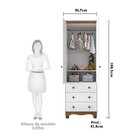 Quarto De Bebê Completo Guarda Roupa 2 Portas Cômoda E Berço