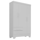 Quarto De Bebê Completo Guarda Roupa 4 Portas 2 Gavetas Com C