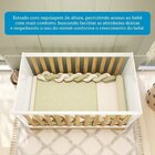 Quarto De Bebê Completo Guarda-roupa E Cômoda E Berço Minicam