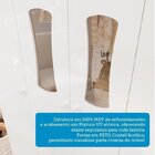 Quarto De Bebê Completo Guarda Roupas 4 Portas Janeladas Cômo