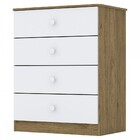 Quarto De Bebê Completo Keisy 3 Portas 7 Gavetas Rústico/bran