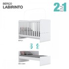 Quarto De Bebê Completo Keisy 4 Gavetas Branco - Bci Móveis