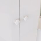 Quarto De Bebê Completo Labirinto 2 Portas 6 Gavetas Branco -