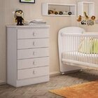 Quarto De Bebê Completo Leãozinho Com Guarda-roupa 2 Portas,