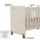 Quarto De Bebê Completo Melody Decor - Off White