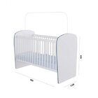 Quarto De Bebê Completo Pimpolho Com Guarda-roupa 3 Portas, C