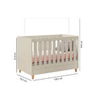 Quarto De Bebê Completo Retrô Milka - Off White