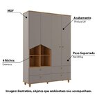 Quarto De Bebê Completo Sweety Com Cômoda Berço E Guarda Roup