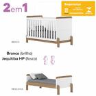 Quarto De Bebê Completo Ternura 5 Portas 5 Gavetas Branco/jeq