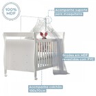 Quarto De Bebê Completo Zara 100% Mdf 3 Portas 6 Gavetas Bran