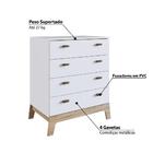 Quarto De Bebê Favo De Mel Completo I - Branco