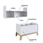 Quarto De Bebê Favo De Mel Completo I - Branco