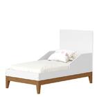 Quarto De Bebê Flip Com Cômoda Gaveteiro Branco Acetinado Com