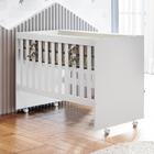 Quarto De Bebê Guarda Roupa 3 Portas Ariane Berço Americano G