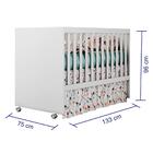 Quarto De Bebê Guarda Roupa 3 Portas Ariane Berço Americano G