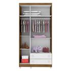 Quarto De Bebê Guarda Roupa 3 Portas Selena Berço 3 Em 1 Gabr