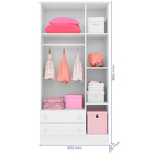 Quarto De Bebê Guarda Roupa Certificado Pelo Inmetro Doce Son