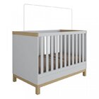 Quarto De Bebê Guarda Roupa Com Janela Acrílica Berço Mini Ca