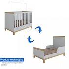 Quarto De Bebê Guarda Roupa Com Janela Acrílica Berço Mini Ca