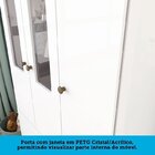 Quarto De Bebê Guarda Roupa Com Janelas Retangulo E Berço Ame