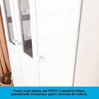 Quarto De Bebê Guarda Roupa Com Janelas Retangulo E Berço Ame