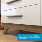 Quarto De Bebê Guarda Roupa Cômoda E Berço Americano Deby Ret