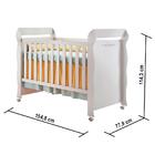 Quarto De Bebê Guarda Roupa Provençal 3 Portas Berço Mini Cam