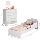 Quarto De Bebê Hart  Branco Rosa