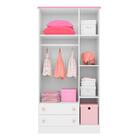 Quarto De Bebê Hart  Branco Rosa