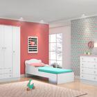 Quarto De Bebê Hart  Branco Rosa Com Colchão
