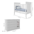 Quarto De Bebê Helena Branco