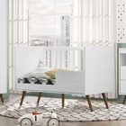 Quarto De Bebê Joana Cômoda E Berço Falls Branco