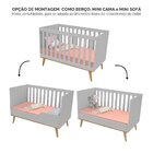 Quarto De Bebê Ludimila Com Guarda-roupa 3 Portas Cômoda Fral