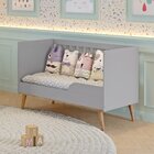 Quarto De Bebê Ludimila Com Guarda-roupa 3 Portas Cômoda Fral