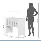 Quarto De Bebê Mini Berço Com Colchão, Cômoda 1 Porta 4 Gavet