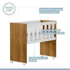 Quarto De Bebê Mini Berço, Cômoda 1 Porta 4 Gavetas E Roupeir