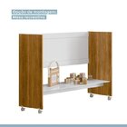 Quarto De Bebê Mini Berço, Cômoda 1 Porta 4 Gavetas E Roupeir