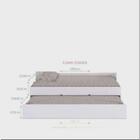 Quarto De Bebê Modulado Roupeiro + Cama Branco Brilho